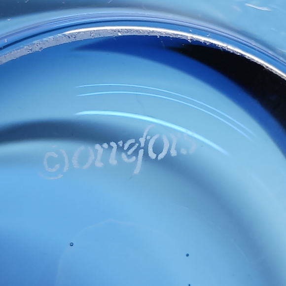 7" Orrefors Sweden Blue 'Saturn Bowl' - Picture 7 of 8